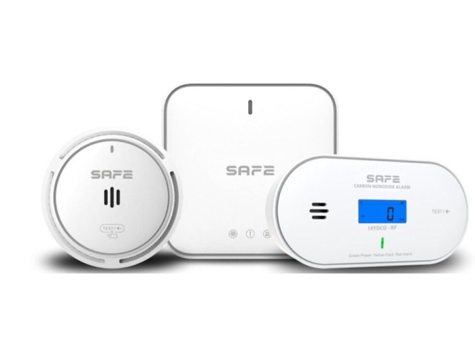 SET FIRE & CO - 1x SAFE50HUB-WRF, 1x SAFE10Y30-RF, 1x SAFE10YDCO-RF