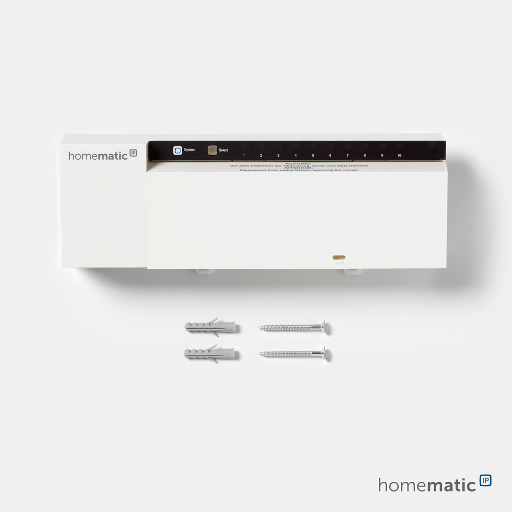 Homematic IP Akční člen podlahového vytápění - 10 kanálů, 230V - HmIP-FAL230-C10