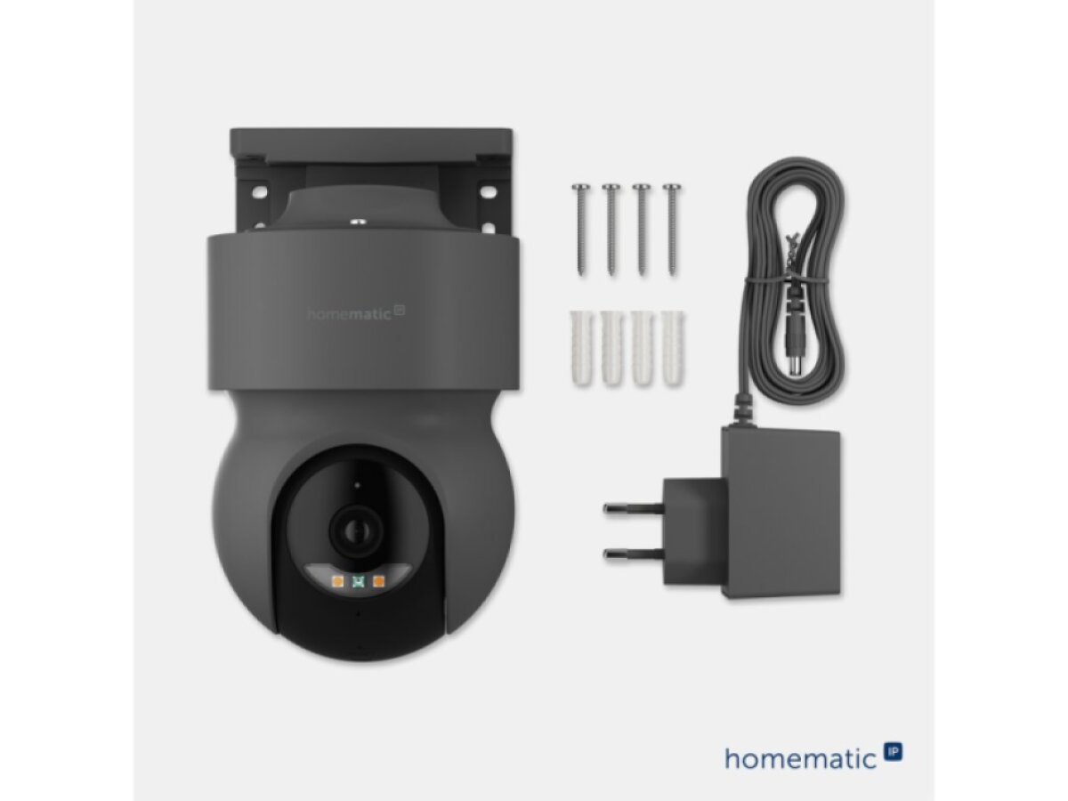 Homematic IP Venkovní kamera, antracitová - HmIP-CO-A