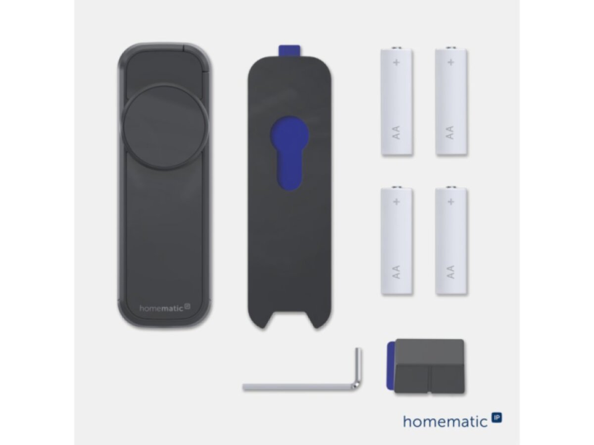 Homematic IP Pohon dveřního zámku PRO, antracitová - HmIP-DLP-A