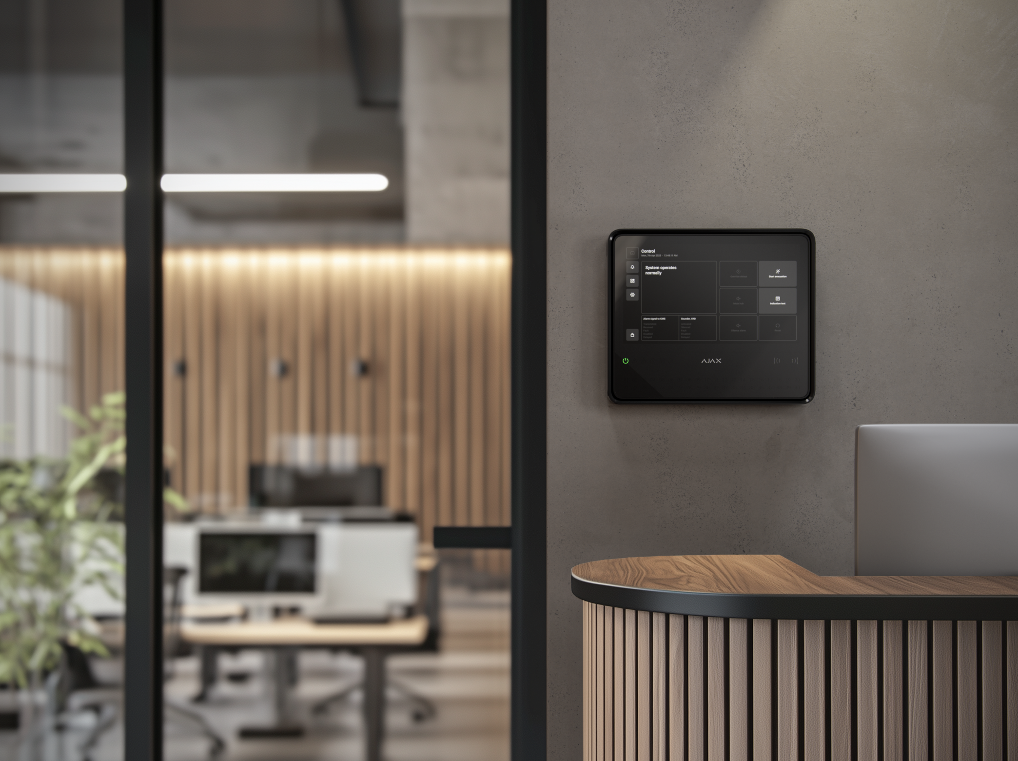 Ajax EN54 Fire Hub Jeweller
