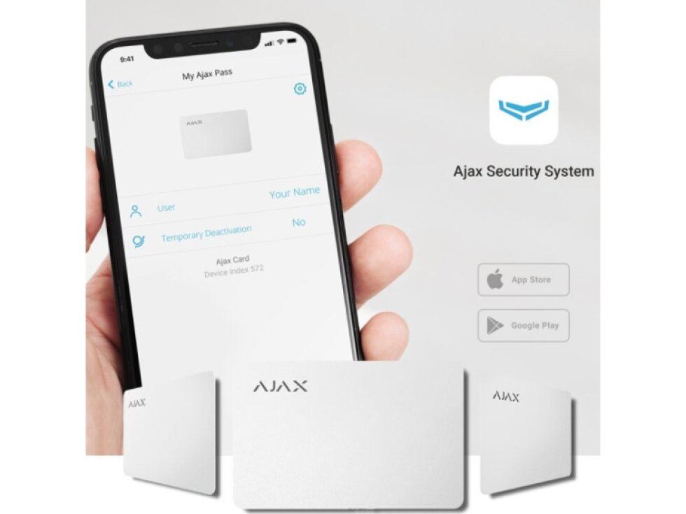 Ajax Pass Card 3ks
