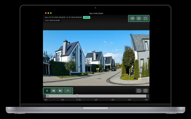 Ajax Media Player