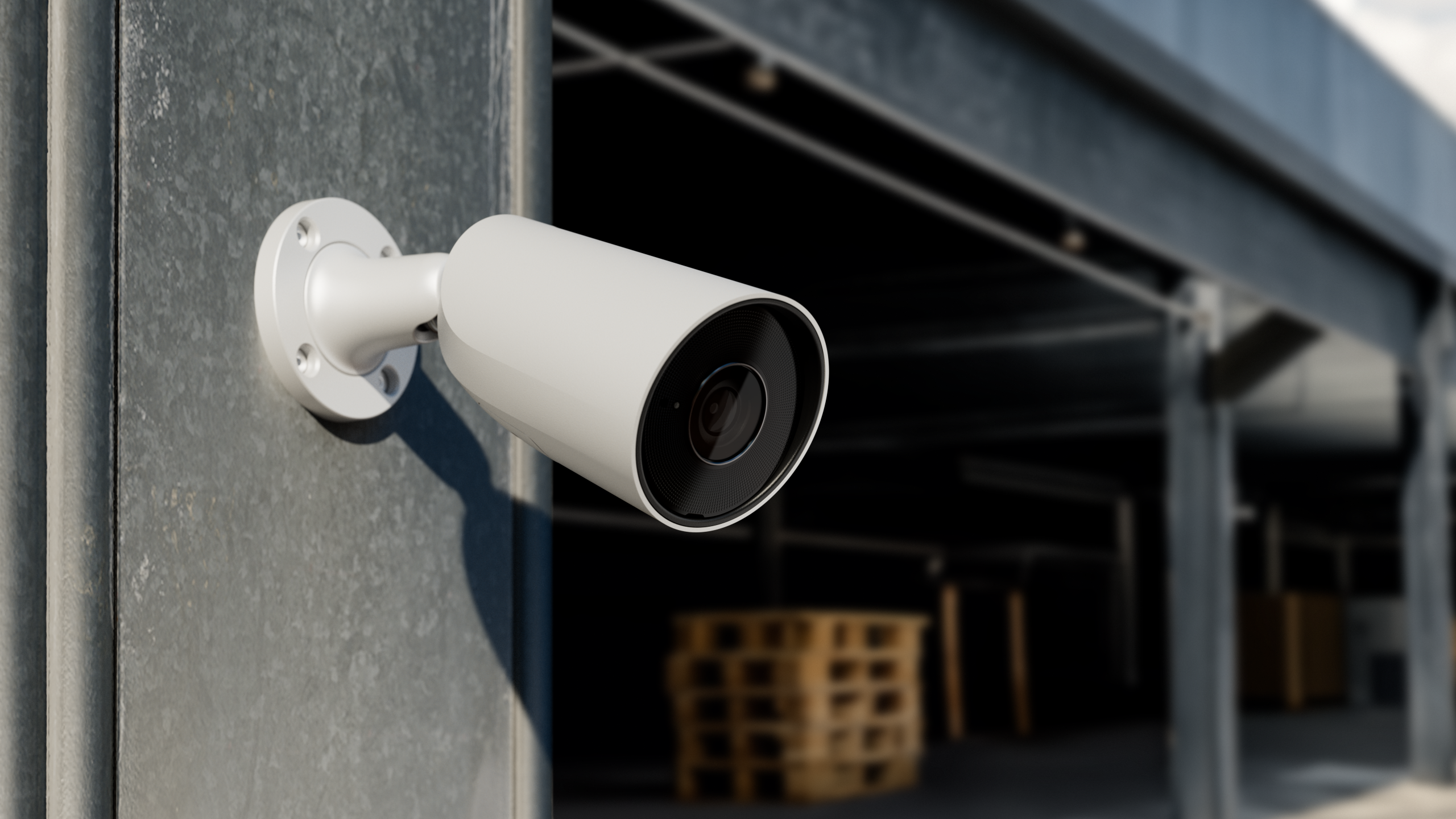 Ajax BulletCam (8 Mp/4 mm) (8EU) ASP white