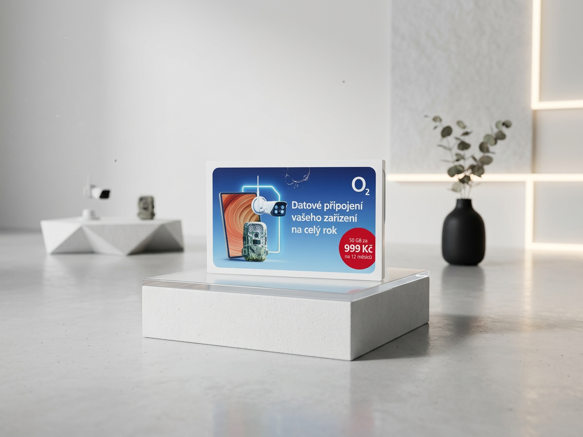 O2 Roční datové připojení 50 GB
