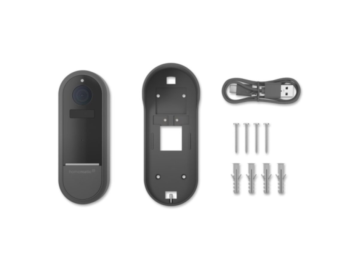 Homematic IP Video zvonek, antracitová - HmIP-CODB-A