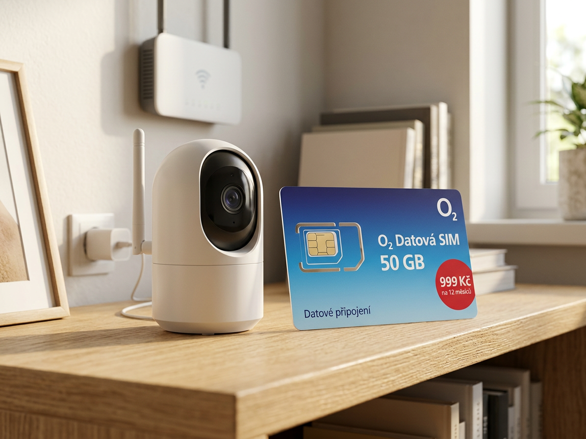O2 Roční datové připojení 50 GB