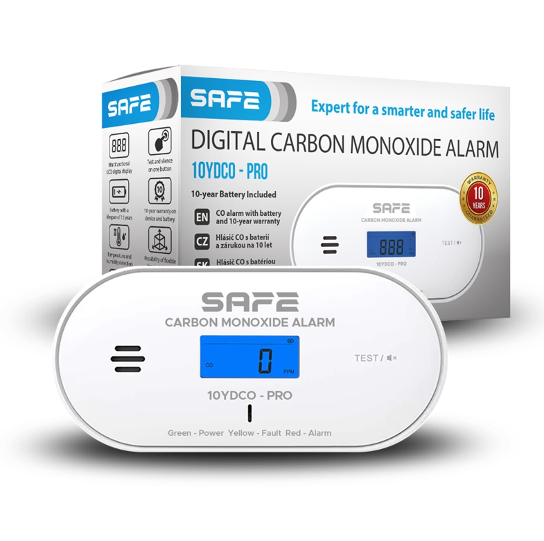 Detektor CO SAFE 10YDCO-PRO
