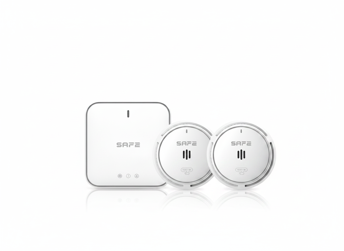 SET FIRE BASIC - 1x SAFE50HUB-WRF, 2x SAFE10Y30-RF