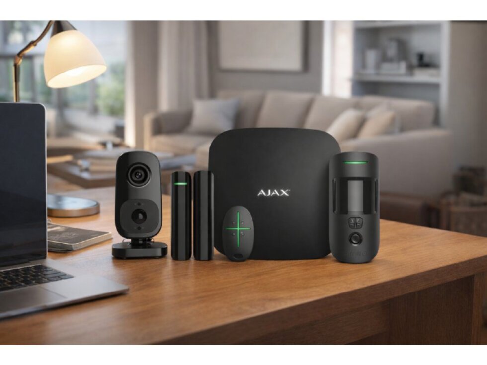 Ajax StarterKit Cam Plus s AI kamerou