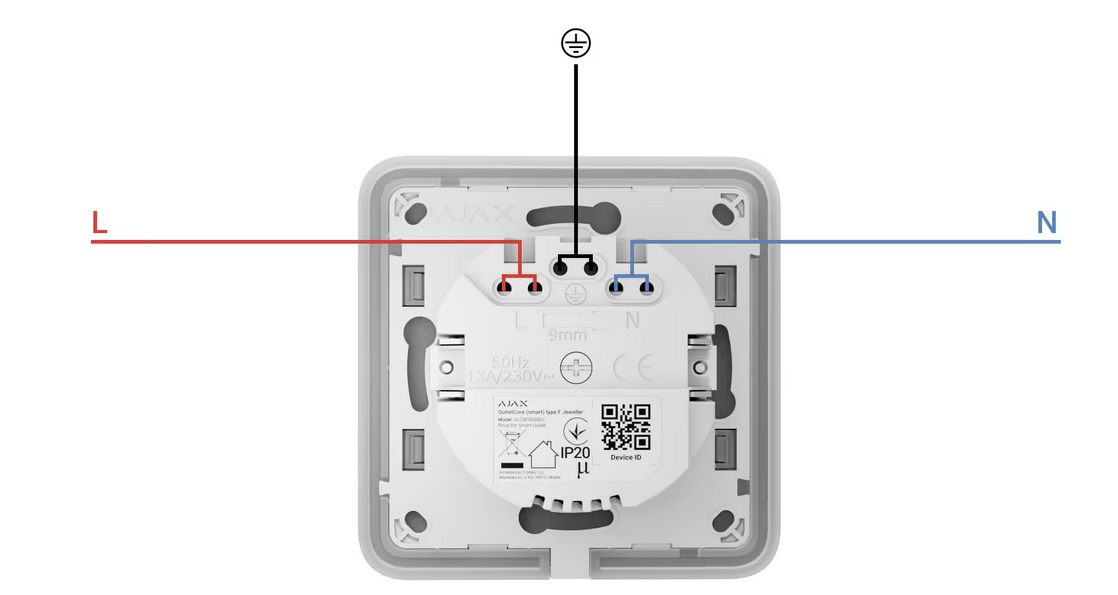 Ajax OutletCore (smart) [type E]
