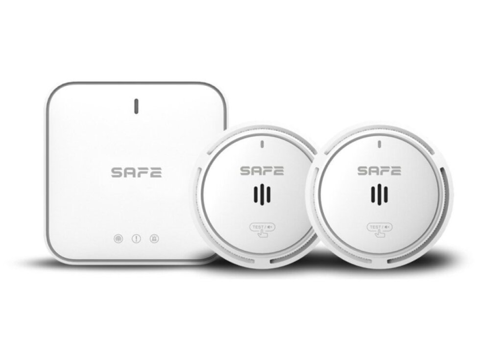 SET FIRE BASIC - 1x SAFE50HUB-WRF, 2x SAFE10Y30-RF