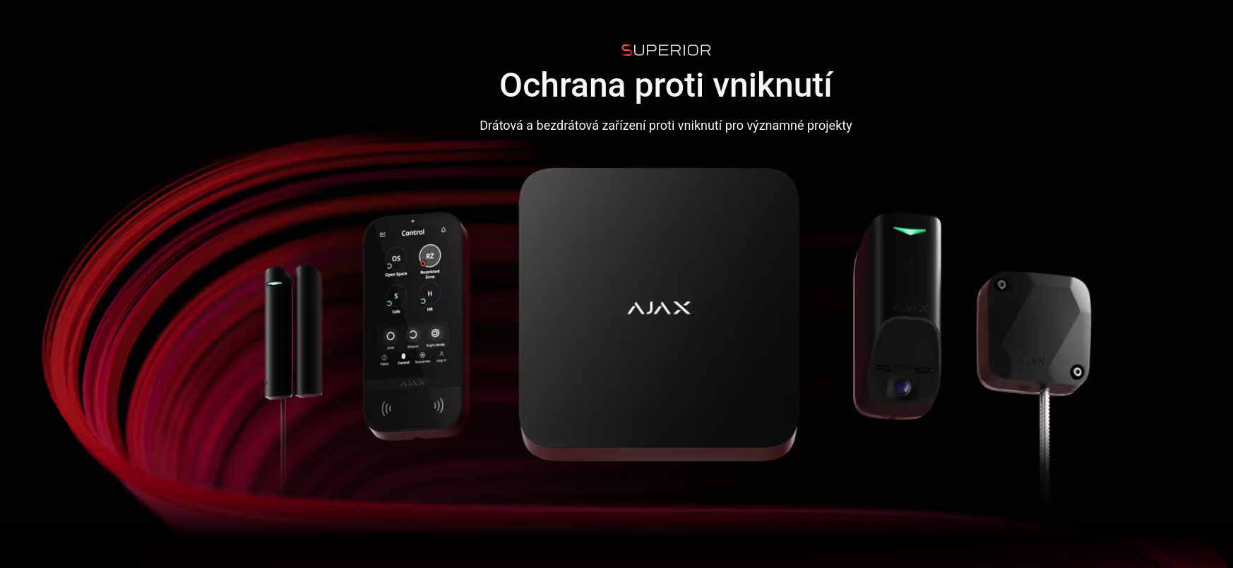 O systému Ajax Superior