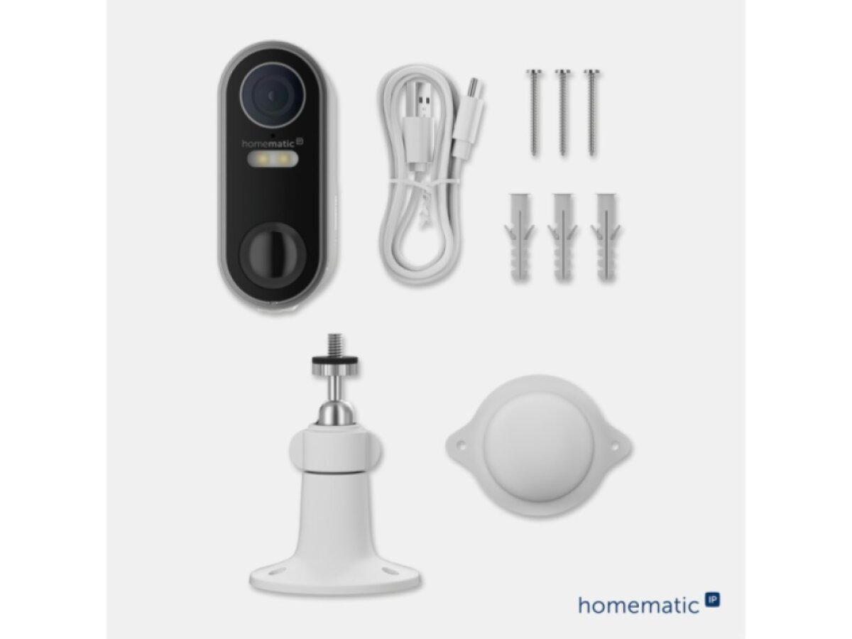Homematic IP Venkovní kamera s dobíjecí baterií - HmIP-COR