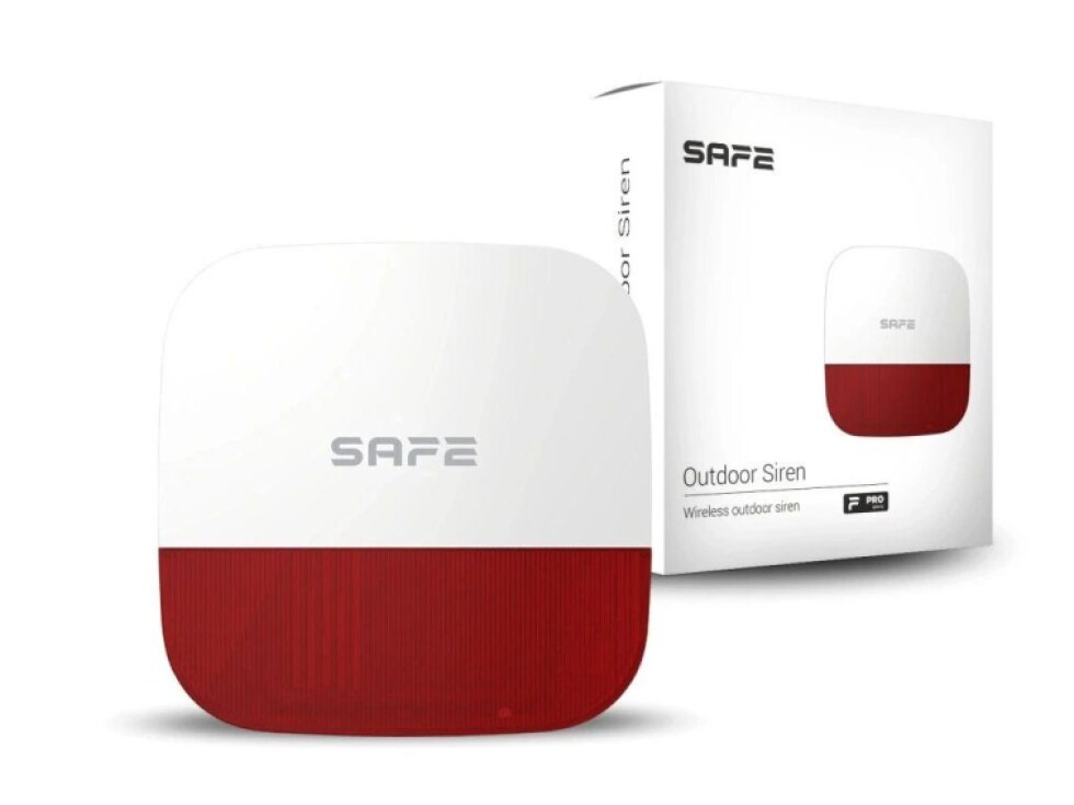 SAFE Outdoor Siren, bílá