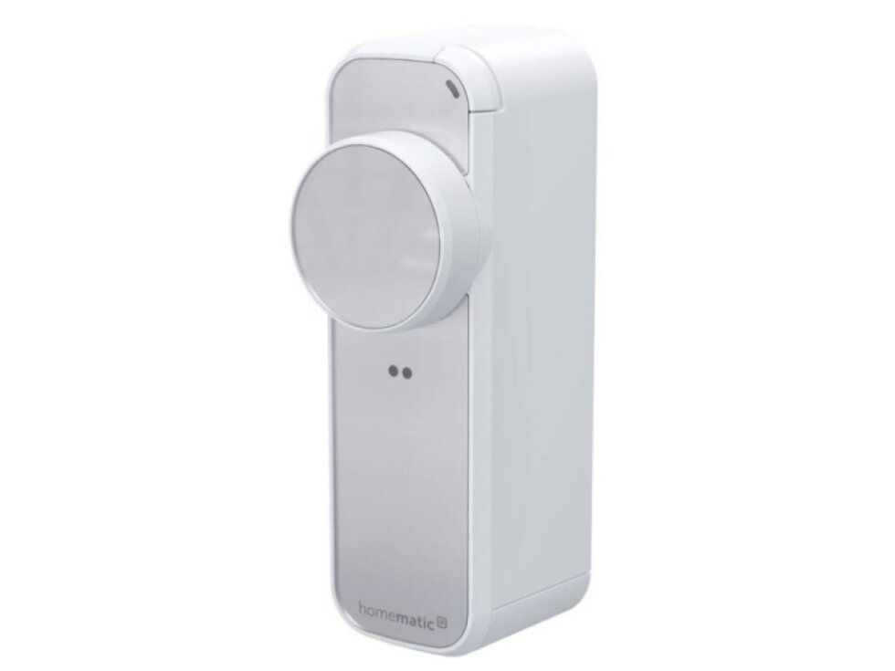 Homematic IP Pohon dveřního zámku PRO, bílo-stříbrná - HmIP-DLP-WS