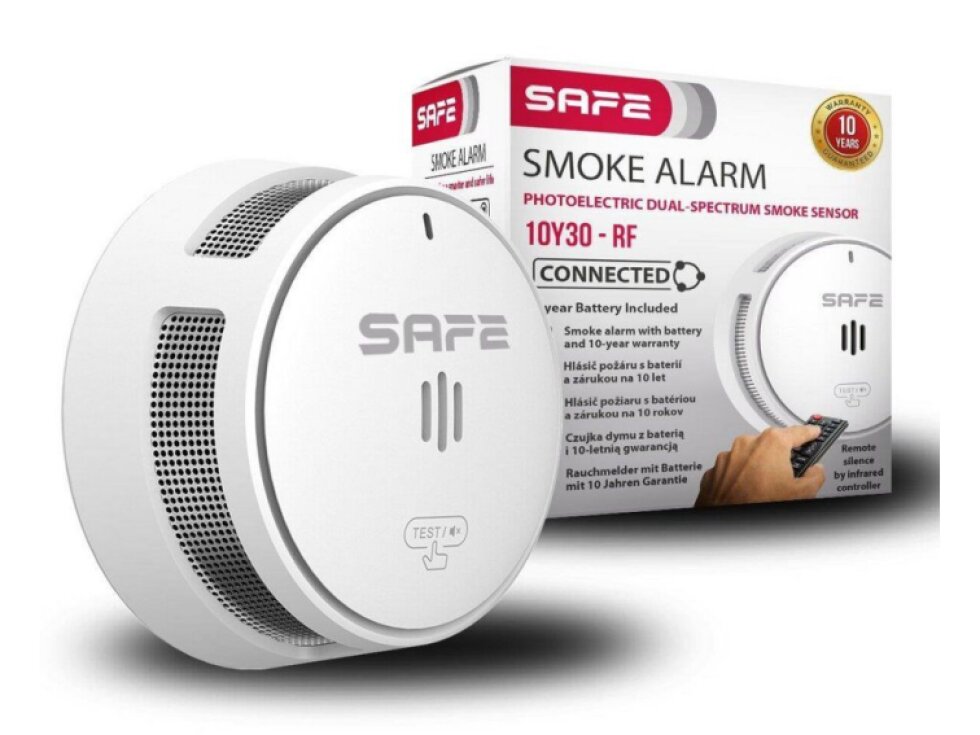 SET FIRE BASIC PLUS - 1x SAFE50HUB-WRF, 3x SAFE10Y30-RF