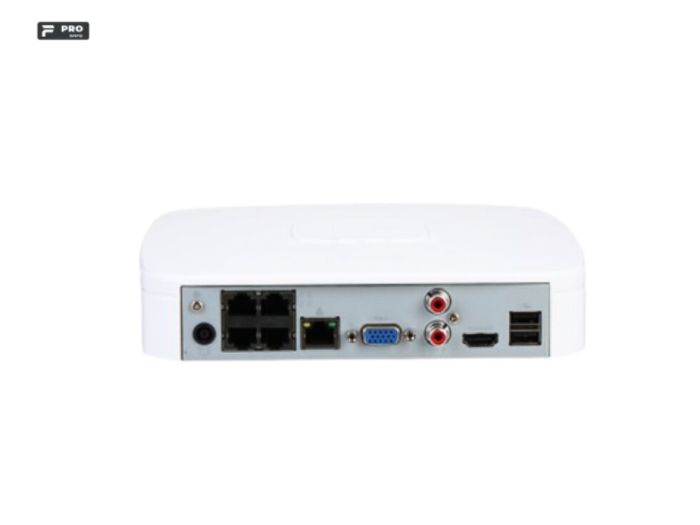 SAFE NVR H4PAI, PoE (4 kanály)
