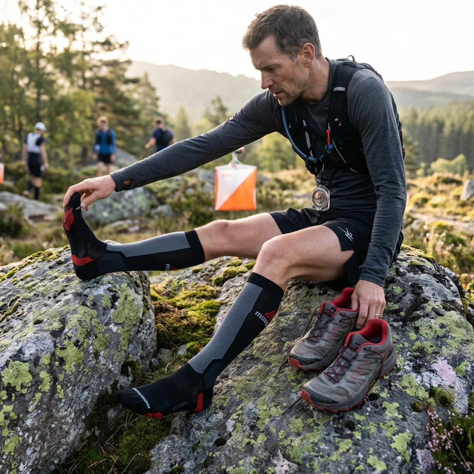 Běžecké podkolenky ORIENTEERING