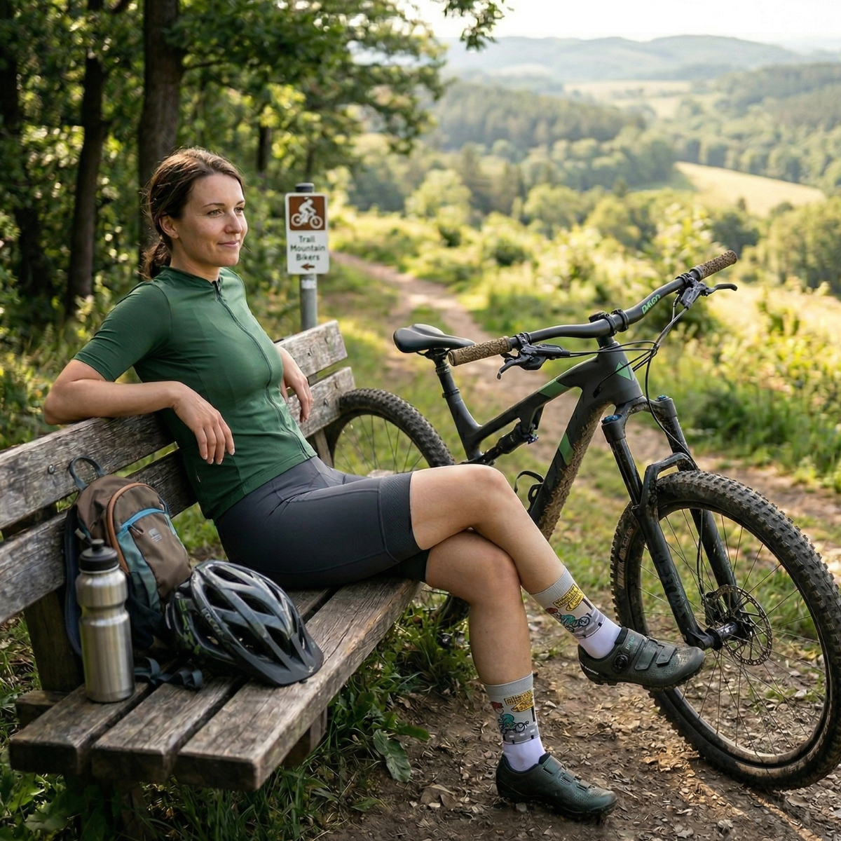 Sportovní ponožky SMILE15 RIDE