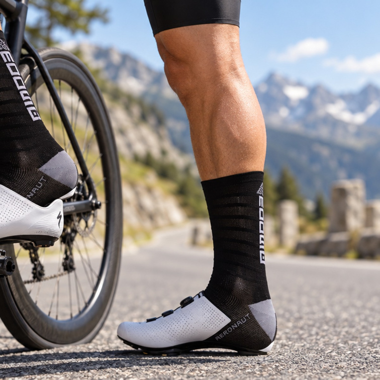 Kompresní cyklistické ponožky Compress AERONAUT