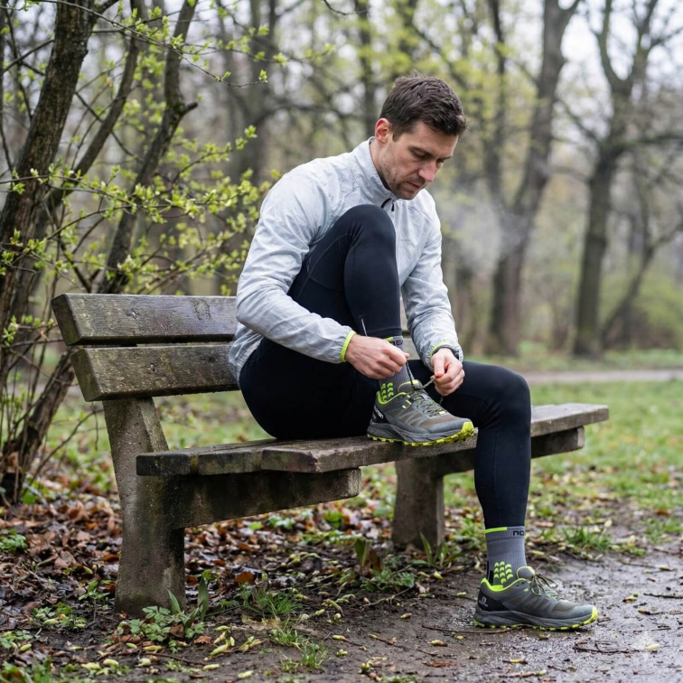 Celoelastické běžecké ponožky TRAIL