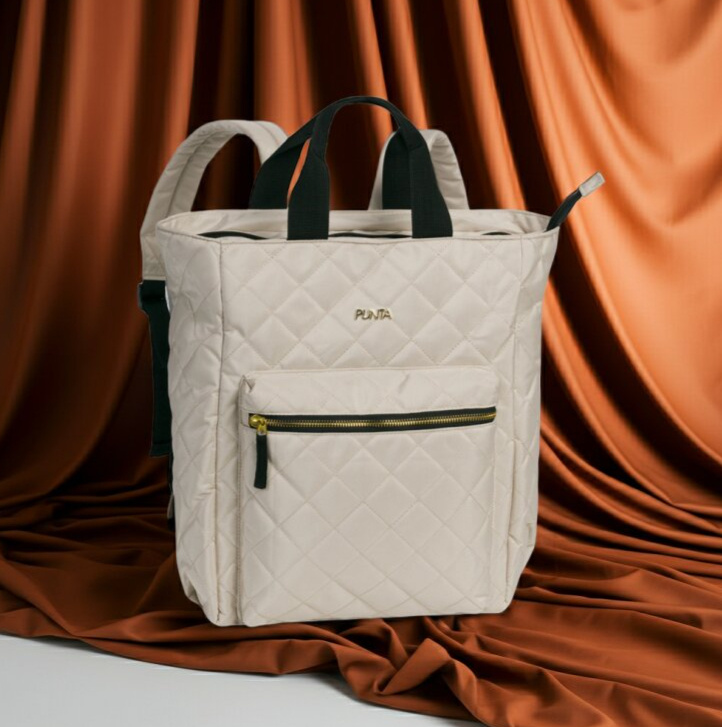Batoh a taška v jednom Classy Style Backpack White
