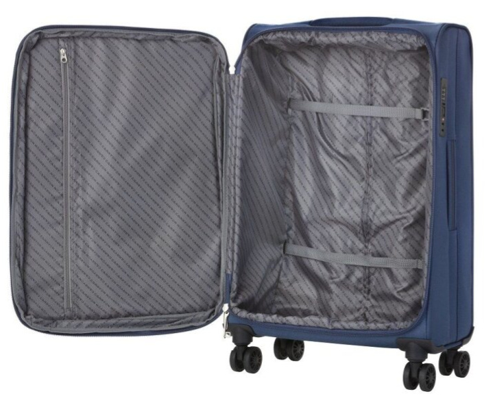 Velký kufr 77cm Air Steel Blue