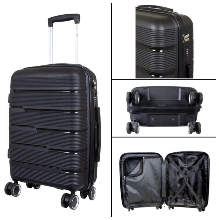 Střední kufr 66cm Aruba Black