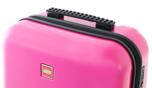 Příruční kufr 55cm Colour Box Minifigure Head Berry