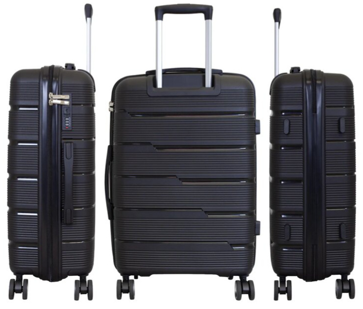 Střední kufr 66cm Aruba Black