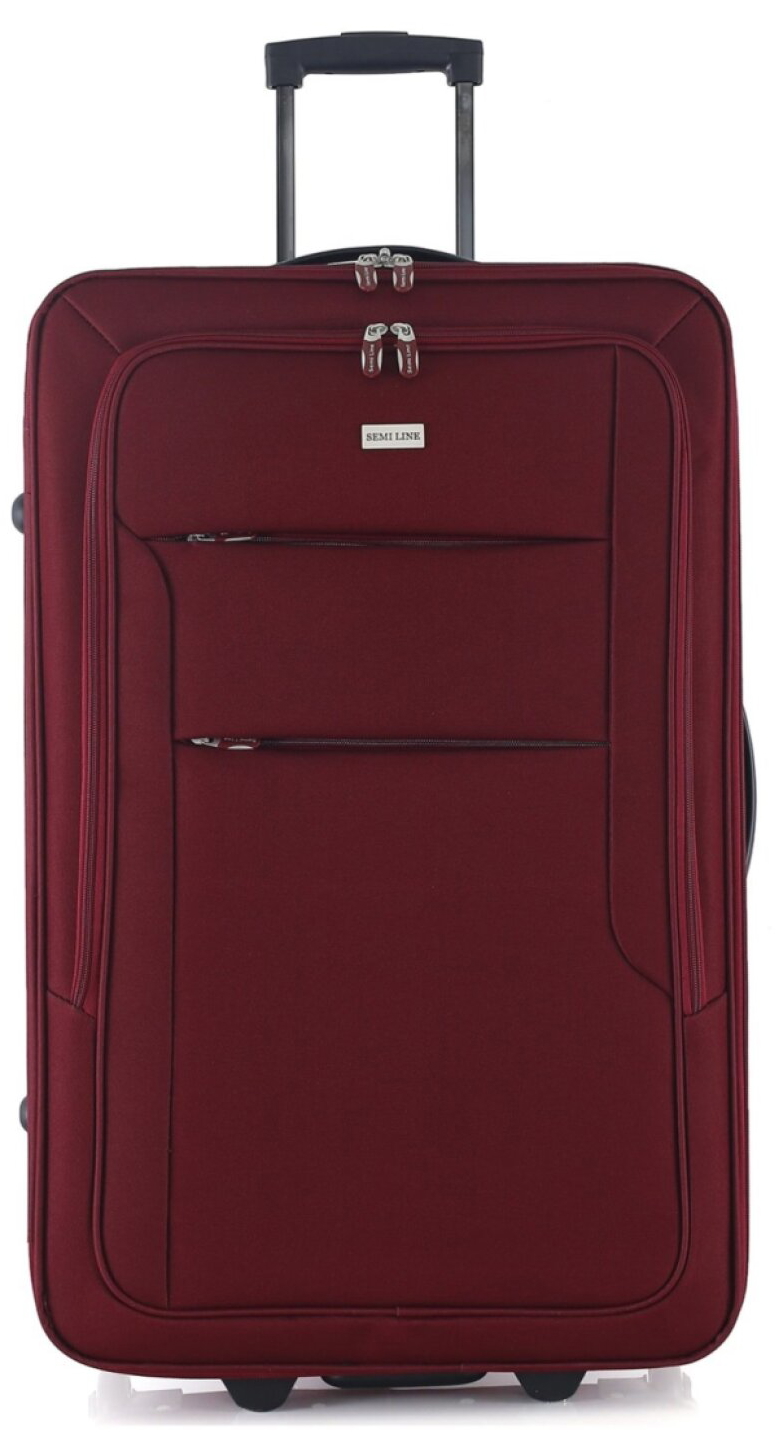 Velký kufr 75cm T5678 Red
