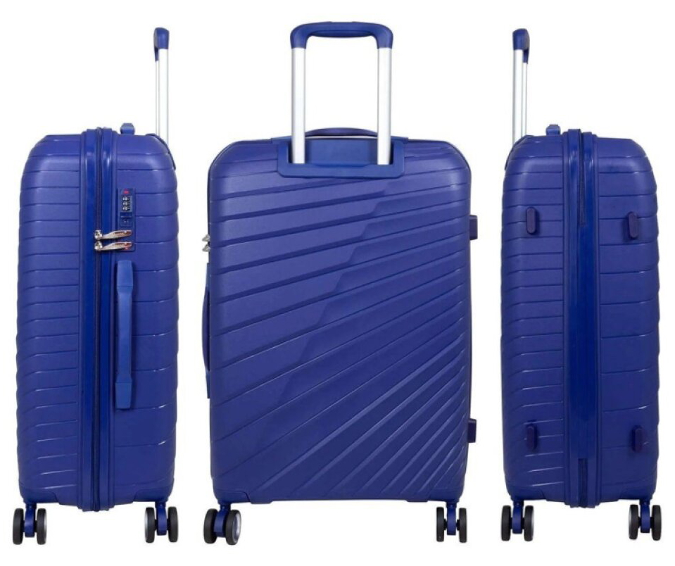 Střední kufr 67cm Monza Blue