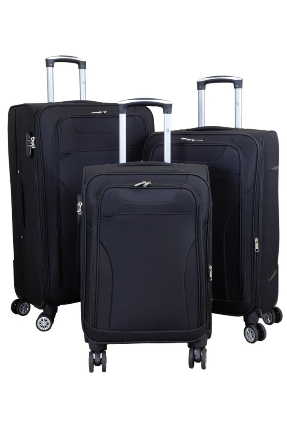 Velký kufr 78cm Cremona Black