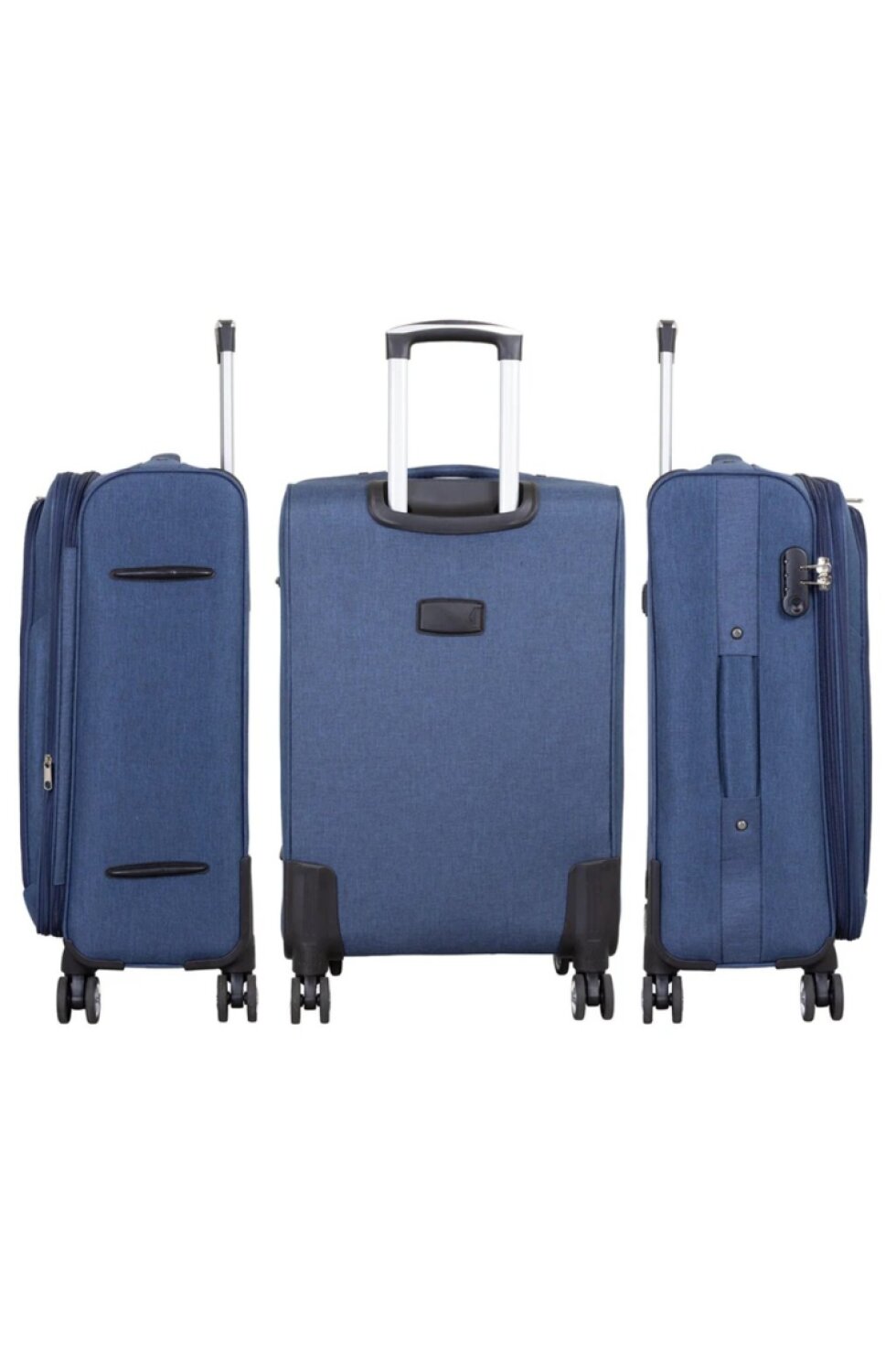 Sada kufrů Cremona Blue 3-set