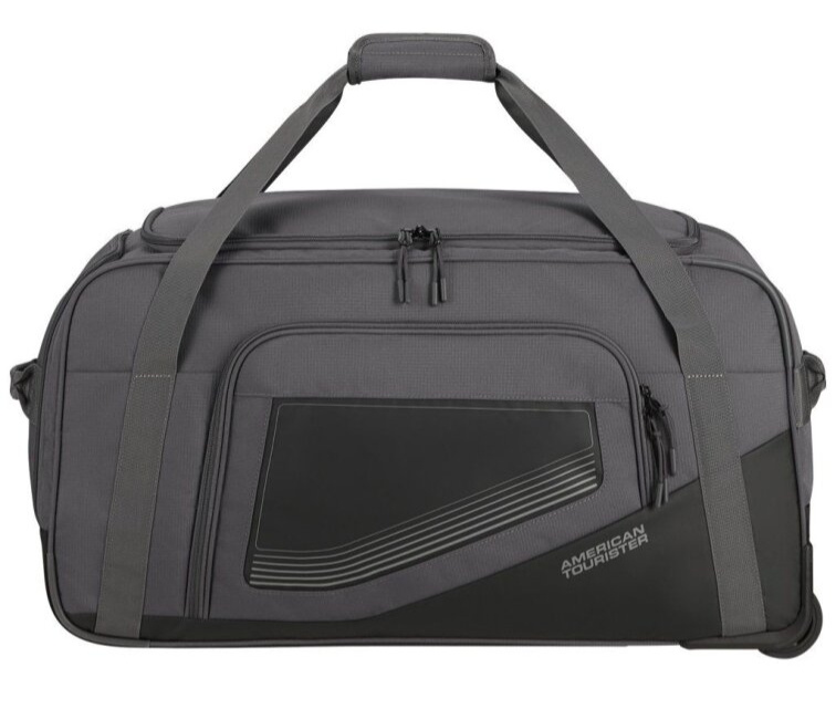 Střední taška s kolečky 68cm City Racer Duffle/Wheels M Black