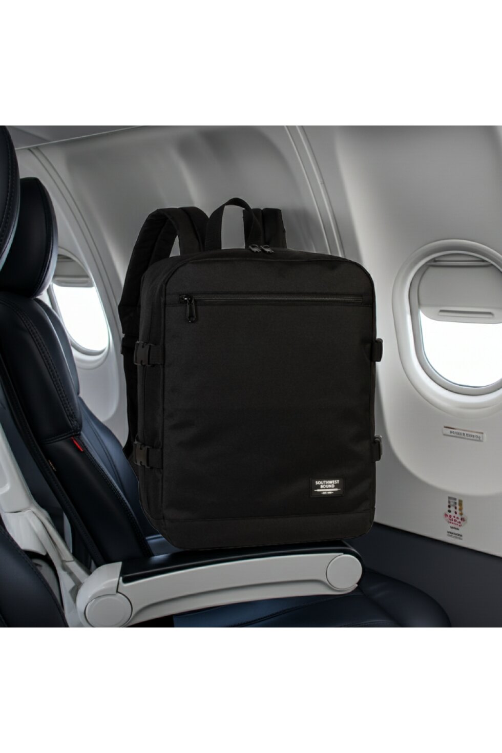 Batoh do letadla 40x30x20 Black