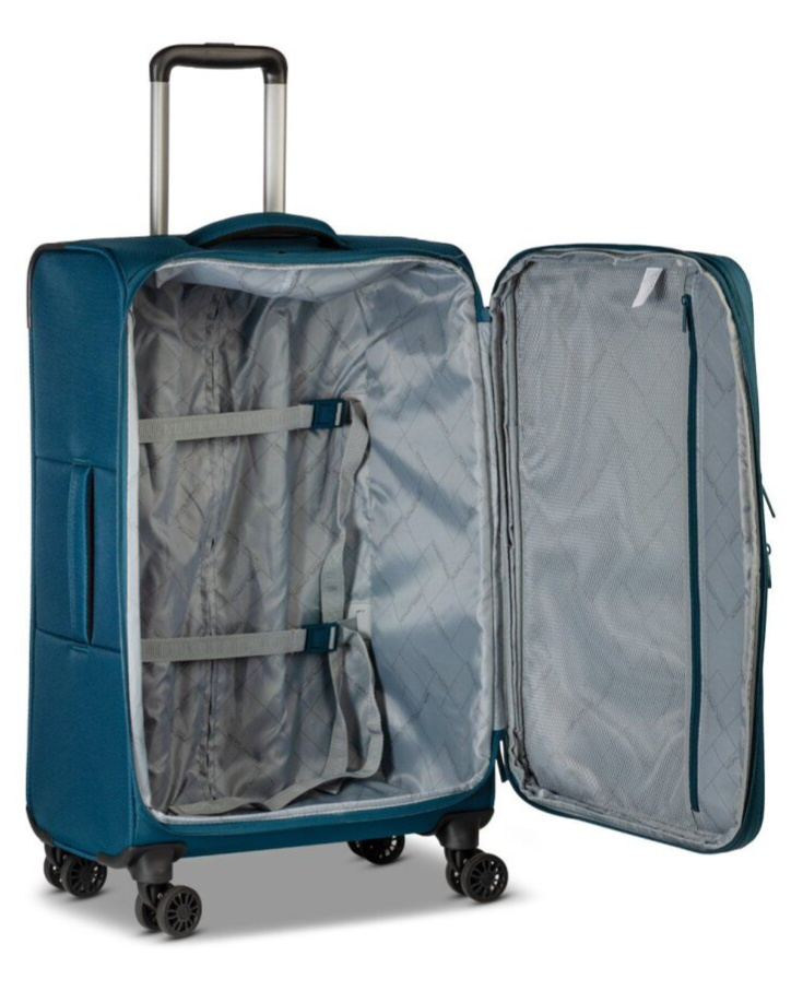 Velký kufr 79cm Bern Blue Green