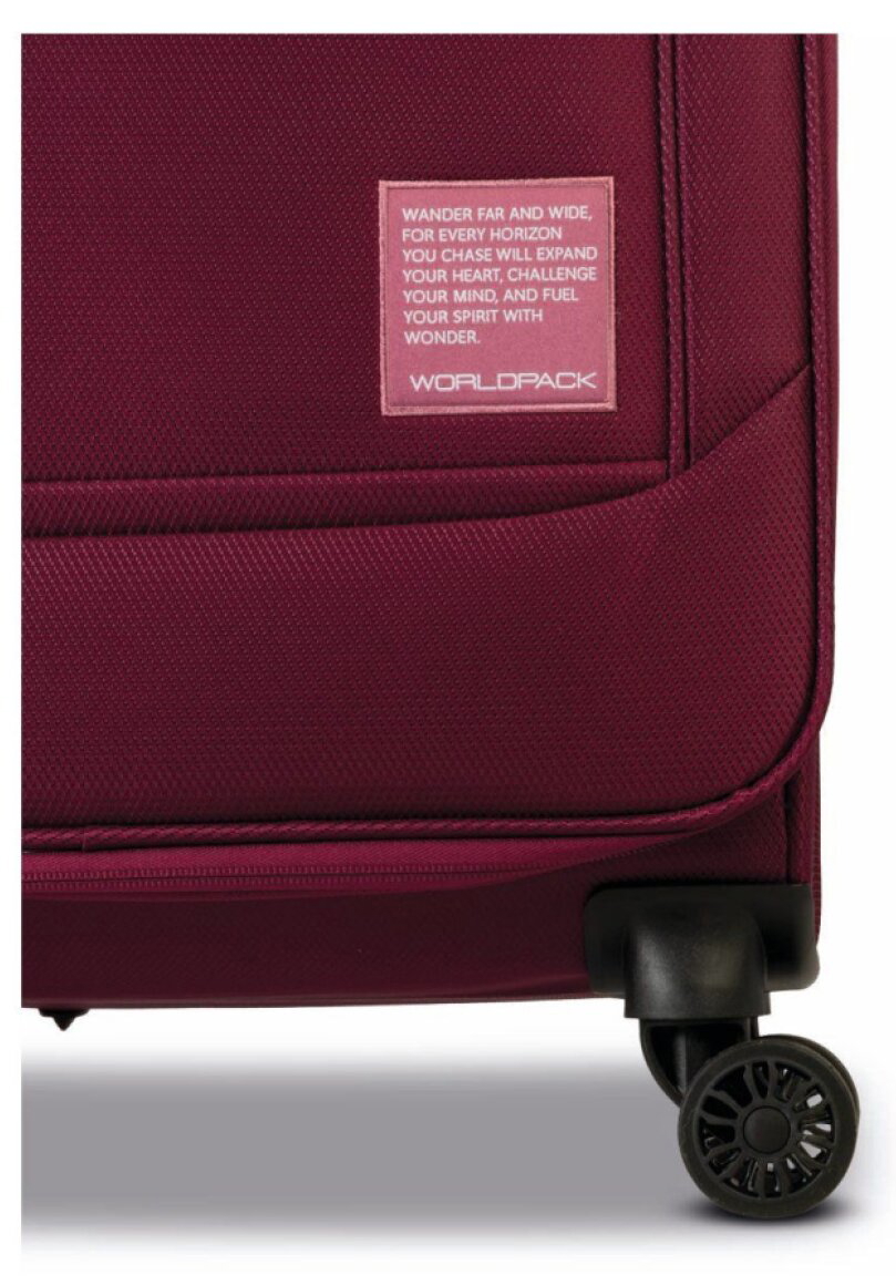 Velký kufr 79cm Bern Wine Red