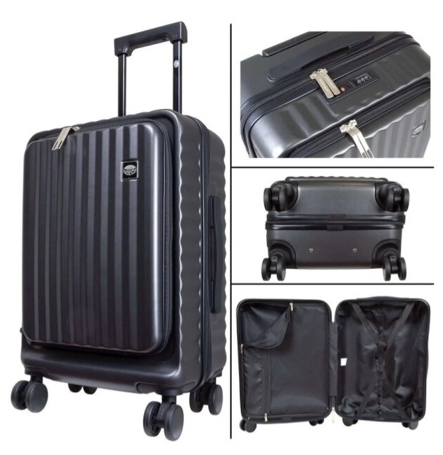 Příruční kufr 55cm Lissabon Anthracite