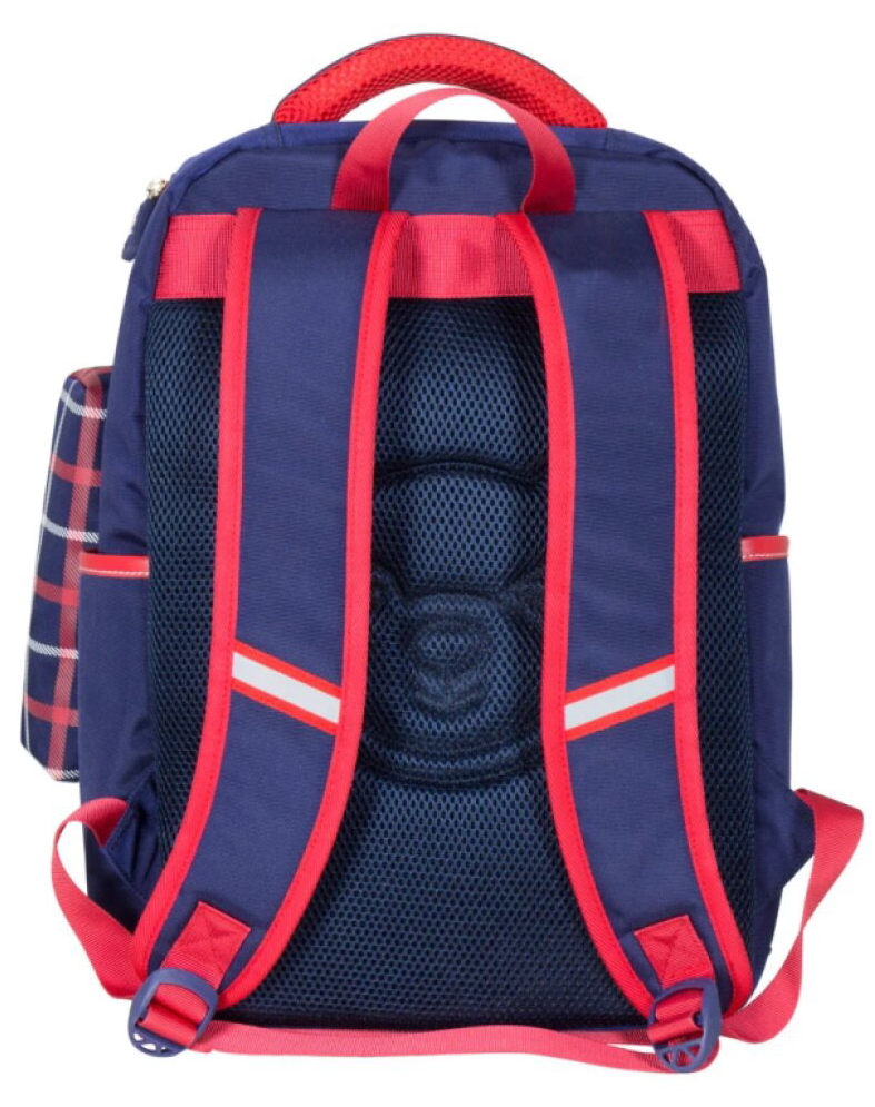 Sada školního batohu a penálu School Backpack+Pencil Case Red