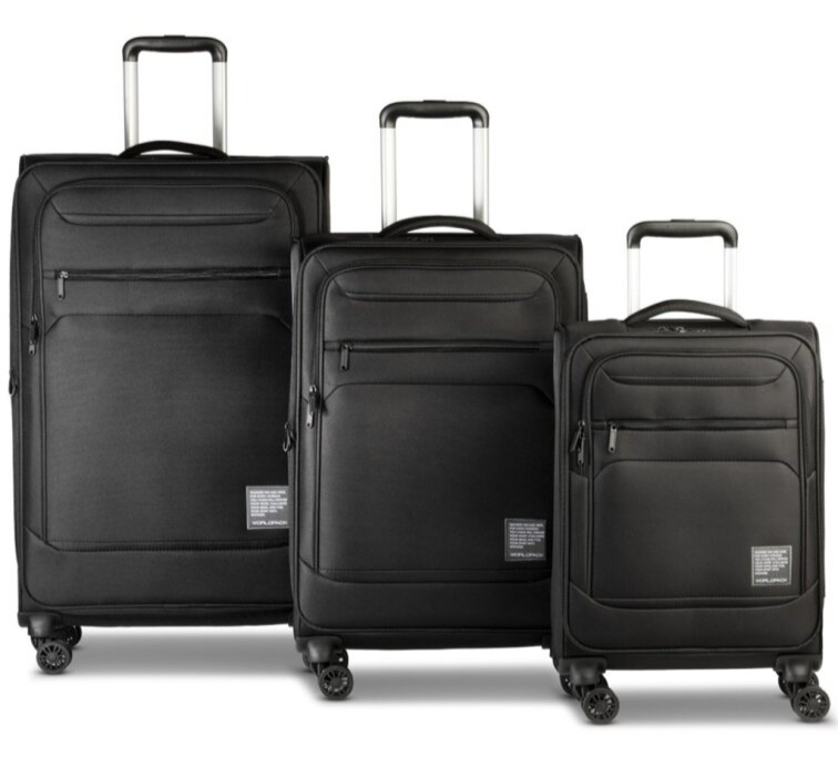 Sada kufrů Bern Black 3-set
