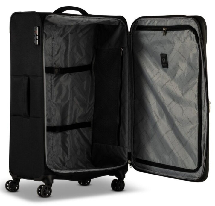 Velký kufr 79cm Victoria Black