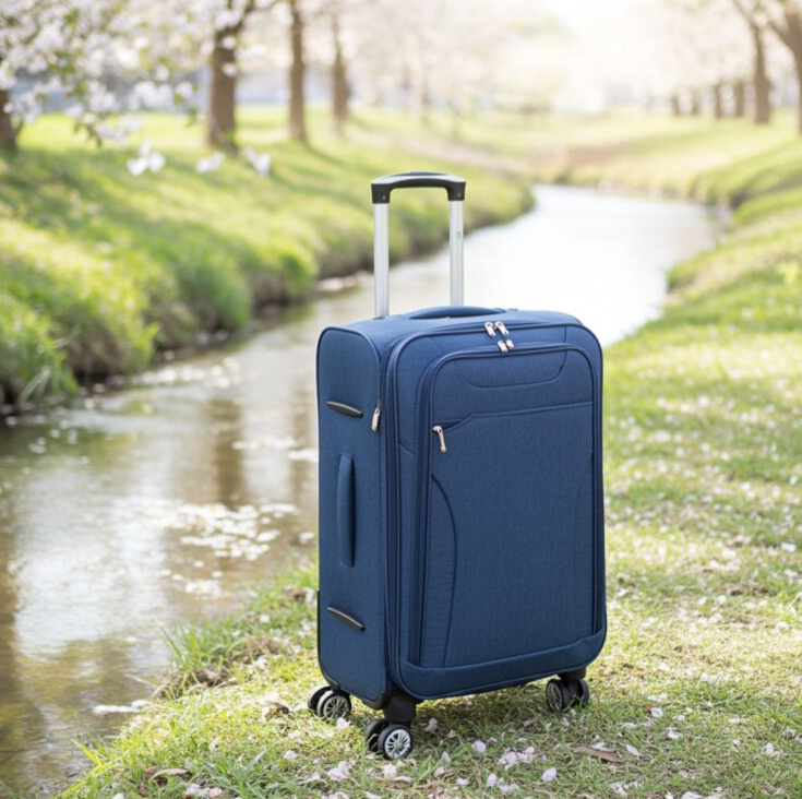 Příruční kufr 55cm Cremona Blue