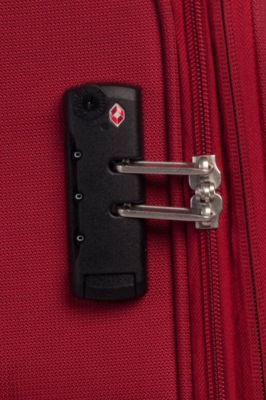 Sada kufrů Dublin Bright Red 3-set