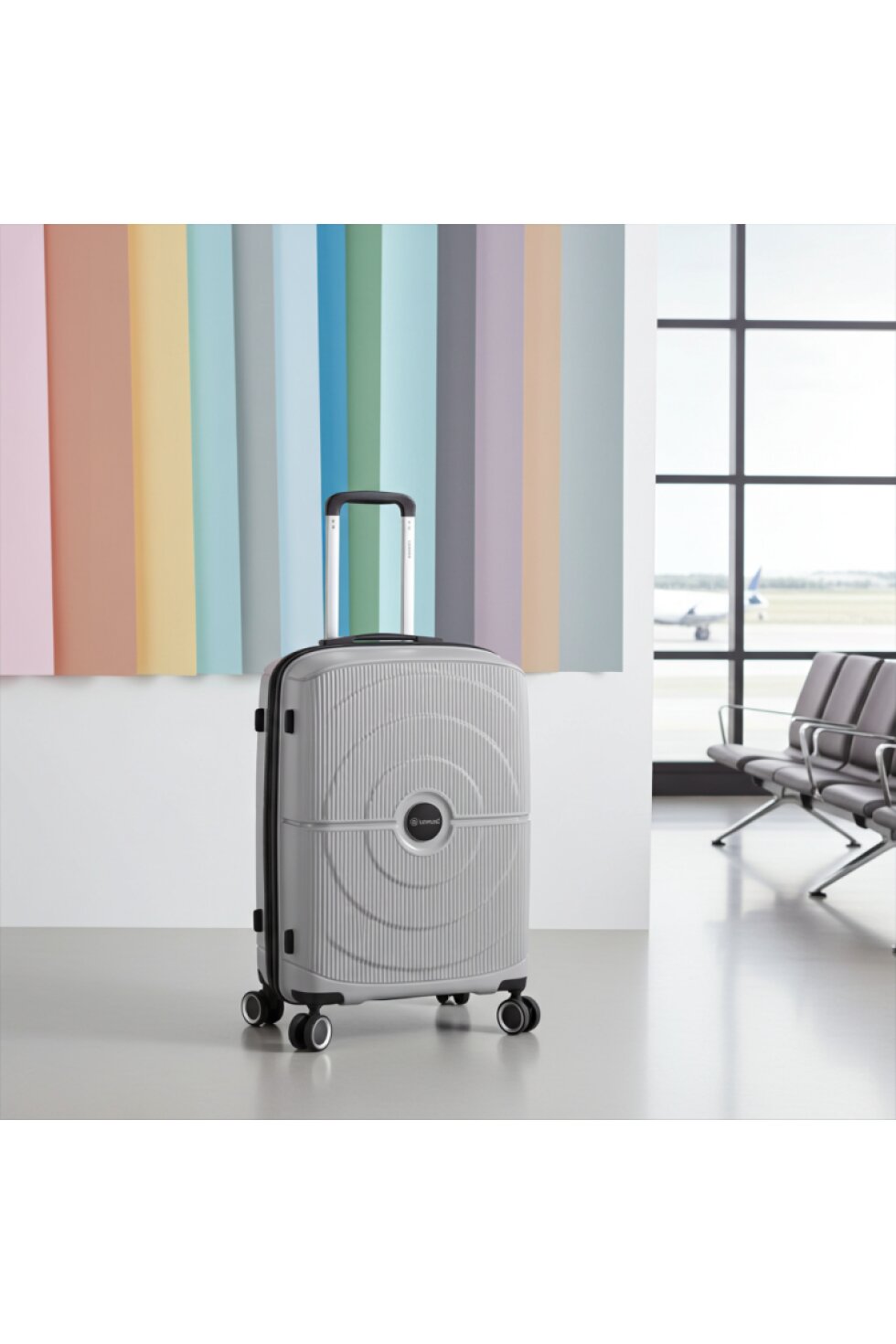 Střední kufr 66cm BZ 5711 Grey