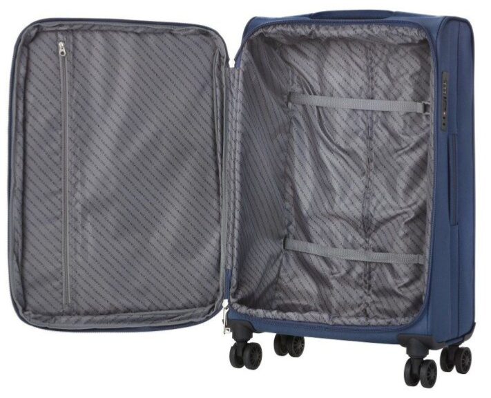 Příruční kufr 55cm Air Steel Blue