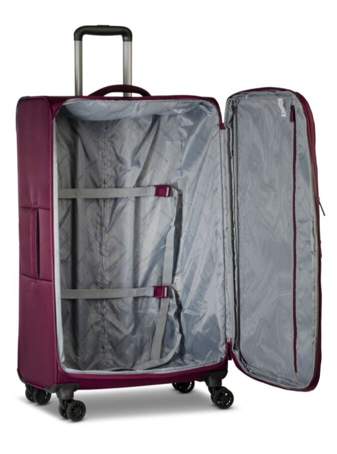 Velký kufr 79cm Bern Wine Red