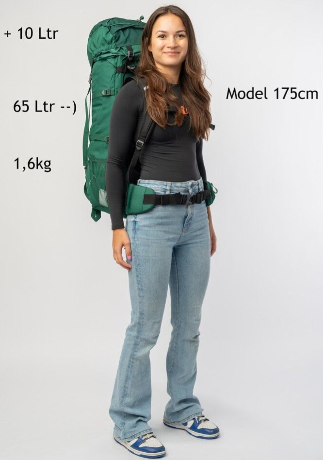 Outdoorový batoh Backpack 75 l Green