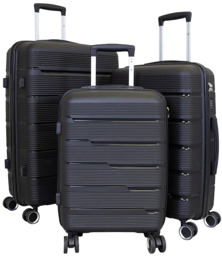 Střední kufr 66cm Aruba Black